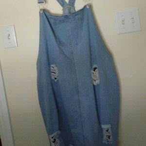 Denim Dress (w/pockets)